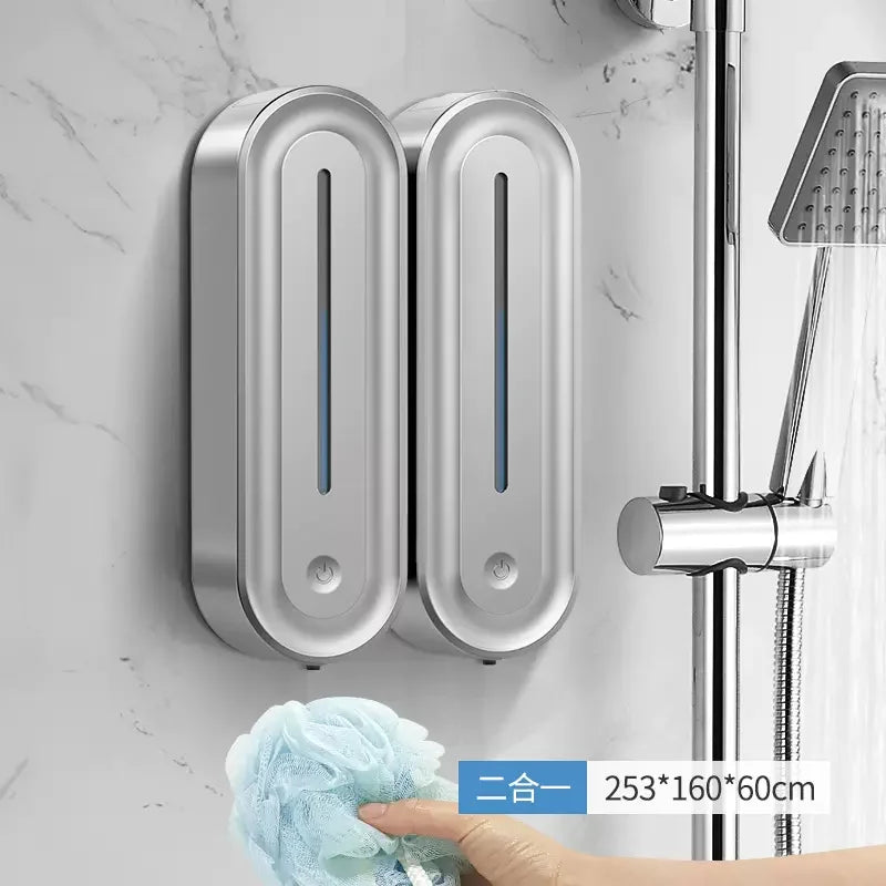 420ML Wall Mounted Automatic Liquid Soap Dispenser Touchless Induction Sensor for Kitchen Hotel and Bathroom
