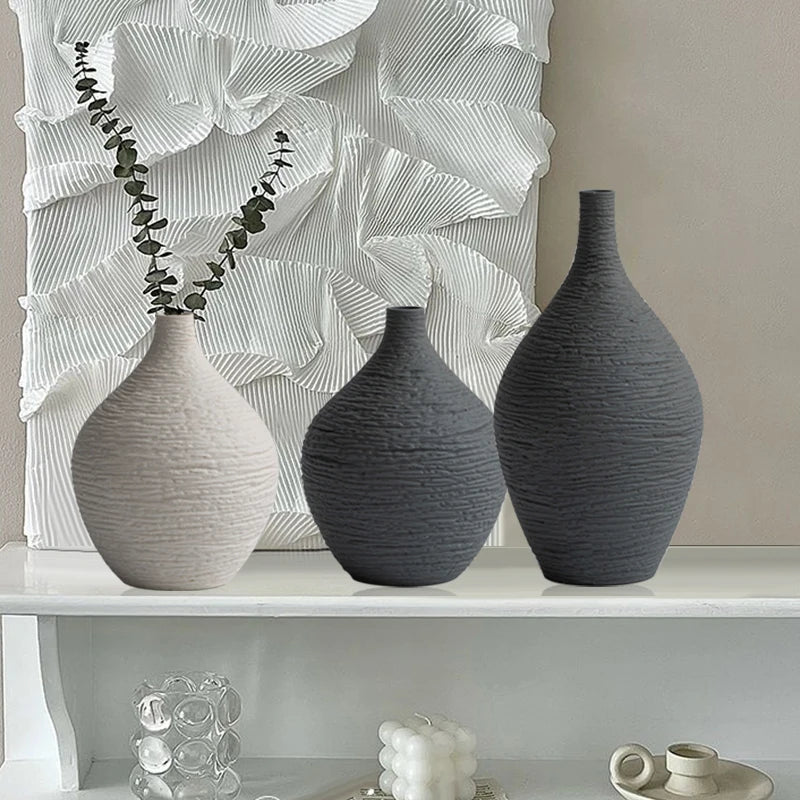 Simple Ceramic Vase Decoration for Home