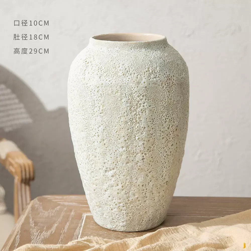 Ceramic Vase Chinese Style Modern Decorative Flower Arrangement Pottery Home Decor