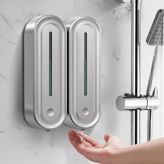 420ML Wall Mounted Automatic Liquid Soap Dispenser Touchless Induction Sensor for Kitchen Hotel and Bathroom