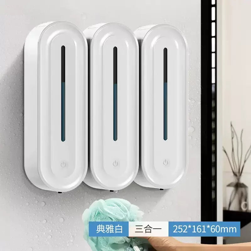 420ML Wall Mounted Automatic Liquid Soap Dispenser Touchless Induction Sensor for Kitchen Hotel and Bathroom