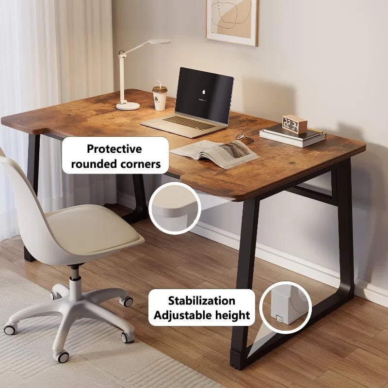 Small Computer Desk,31.5 Inch Standing Home Office Desk for Small Space Room,