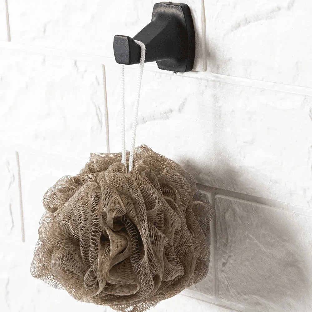 4 Piece Wall Mount Steel Towel Holder Set Bathroom Hardware Matte Black Towel Bar Ring Hook Toilet Paper Holder Rust Resistant